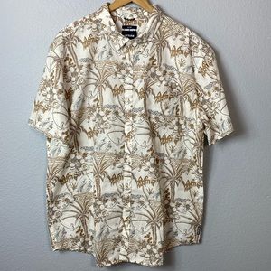 Prana Men's Short Sleeve Aloha‎ Camp Shirt
